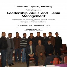 Training Program on Leadership Skills and Team Management