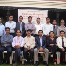 Training Program on Developing Managerial Skills and Positive Attitude